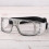 UV-resistant shockproof sports safety goggles grey 1