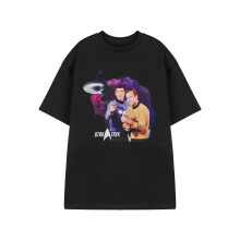(XXX-Large) Star Trek Short Sleeved T-Shirt (Mens Black)