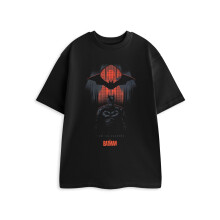 (Large) DC Comics The Batman Short Sleeved T-Shirt (Unisex Black)