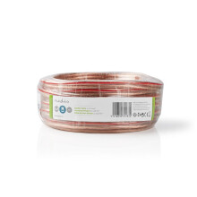 Câble d'alimentation | 2x 4.00 mm² | CCA | 15.0 m | Rund | PVC | Transparent | Emballage