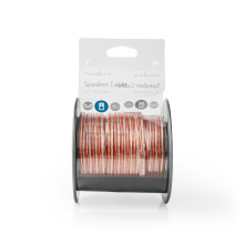 Câble de raccordement | 2x 1.50 mm² | Câble de raccordement | 15.0 m | Rond | PVC | Transparent | Enrouleur