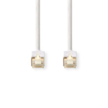 Câble réseau CAT6 | RJ45 mâle | RJ45 mâle | F/UTP | 10.0 m | Rond | LSZH / PVC | Blanc | Boîte avec fenêtre