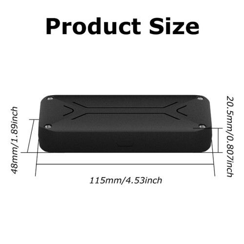 Battery Replacement Case for AirTag IP68 Waterproof Extended Battery Box, Easy Assembly Small Protective Holder Shell 1