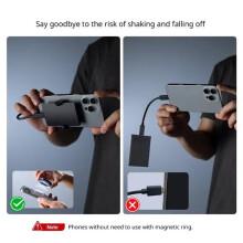 5157 Magnetic SSD Detachable Phone Holder for External SSD Multi-Purpose Mobile Phone Stand Phone Holder