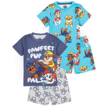 (2-3 Years) Paw Patrol Short Sleeve Short Leg Pyjama Set (Boys Multicoloured)