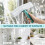 4pc Replacement Microfiber Covers for  Window Cleaner M & Window Frame Cleaner L, Washable ,for Glass, Mirrors 2