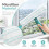 4pc Replacement Microfiber Covers for  Window Cleaner M & Window Frame Cleaner L, Washable ,for Glass, Mirrors 3