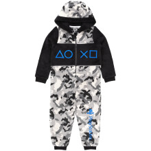 (5-6 Years) PlayStation Onesie (Boys Grey)
