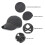 Quick-Dry Ponytail Baseball Cap for Women, Adjustable 7