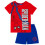 Marvel (6-7 Years) Marvel Spiderman Short Sleeve Short Leg Pyjama Set (Boys Blue) 1
