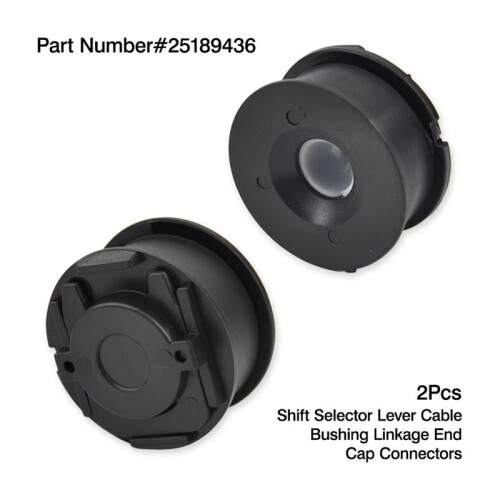 2PCS/Set Shift Selector Lever Cable Bushing 25189436 for  Beat 1.2 2018-2021 for Spark 1.2 2013-2017 2