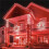 6 Pack C7 Red LED Replacement Bulbs E12 Candelabra Base Shatterproof 1W Decorative Light Bulb for Outdoor String Lights 7