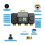 Solar Irrigation Timer Automatic Irrigation System 4Zone  Irrigation Controller for Garden Outdoor Tap Valve BSP3/4 5