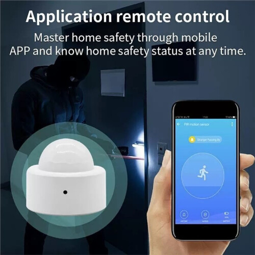 Tuya Zigbee 3.0 Motion Sensor Infrared Human Body Infrared Sensor for Tuya  Life Zigbee2MQTT Home Assistant 2