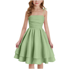Girls Sleeveless Swing Dress for Teens 8-13 Years