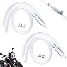Brake Bleeder Hose with Check Valve 2-Pack
