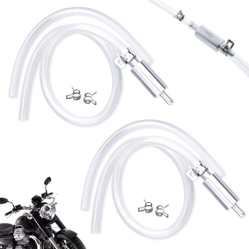 Brake Bleeder Hose with Check Valve 2-Pack