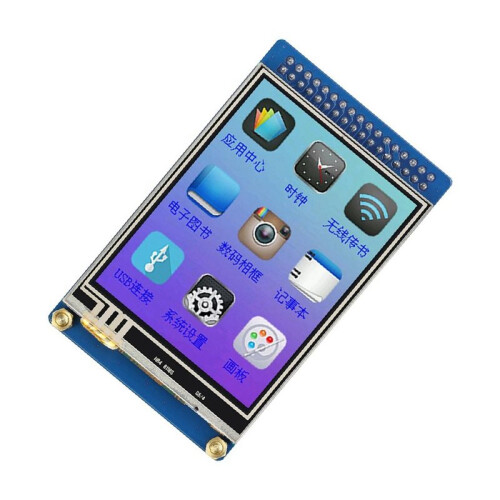 Módulo de Display Touch LCD TFT ST7789V de 2,8 Polegadas 240x320 Tela Touch RGB Tela Touch Resistiva de 4 Fios 2