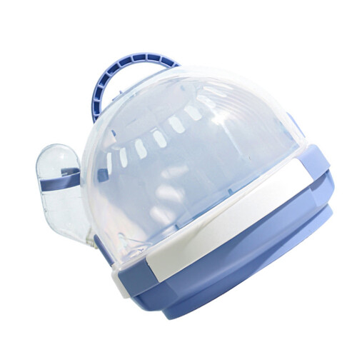 Handheld Carrier for Small Pets Ventilable Transparent