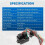 1set Universal Radiator Fan Controller  12V, Adjustable Electric Cooling Fan Thermostatic Relay Kit A 3