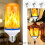 LED Dynamic Flame Effect Light E27 E26 B22 E14 Lamp Decorative Light for Bar Hotel Restaurant Party B 6