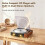 Portable CD Player  FM Transmitter SPDIF Output Type-C Rechargeable Retro Music Player for Home 6