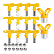 Airless Spritzdüsen Set Airless Malmaschinen Düsen Set für Präzise Spritzmalwerkzeuge