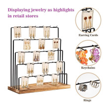 Earring Display Stands for Selling, Earring Rack Display Holder Stand, Jewelry Display for Selling Earring Cards