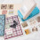 Rectangle Postage Stamp Punch Ware Rectangle  Lever Punch Handmade Paper Punch for Crafting Scrapbooking Cards A 2
