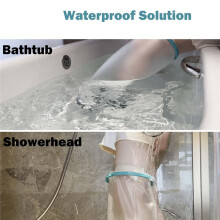 Waterproof Cast Cover for Shower, Full Leg, Cast Covers for Showering, Reusable for Foot/Calf After Surgery