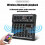 4 Channels  USB Mixer Professional Portable Audio Interface Sound Card Console for Guitar Recording Studio Singing B 3