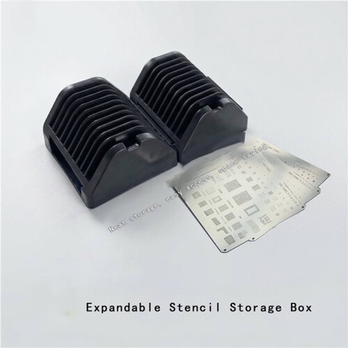 Plastic Storage Box for BGA Stencils Quick Organization and Categorization, Ensuring Convenient and Efficien Station 2