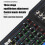 6 Channels  USB Mixer Professional Portable Audio Interface Sound Card Console for Guitar Recording Studio Singing A 2