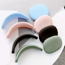 5-Piece Full Silicone Protective Cover Case for AirPods Max, Body Protection Set Accessories Kit Light