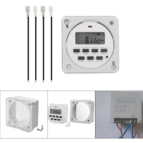 Billboard Timer LCD   for Electrical Appliances Off Programs Manual  Off Setting LCD Display LED Indicator 1