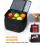 Insulated Lunch Box Cooler Bag with 4 Pockets and 6