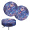 Galaxy Butterfly Bar Stool Cushion Covers Polyester Round 1