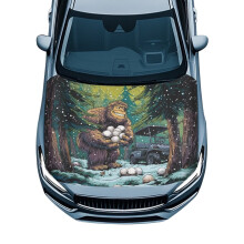 Car Hood Cover for Golf Gorilla Savage Removable Washable
