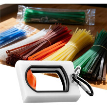 Zip Tie Holder Cable Tie Holder Heavy-Duty Carabiner Clip for Tool Belt Organized Strong Efficient for Electrician Tool