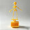 3D Printed Dancing Skeleton Aquarium Bubbler Plastic Fish Tank Dance Skull Ornament Gothic Air Driven 2