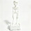 3D Printed Dancing Skeleton Aquarium Bubbler Plastic Fish Tank Dance Skull Ornament Gothic Air Driven 3