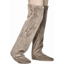 Goose Down Christmas Knee Socks Plush Over-The-Knee Tube