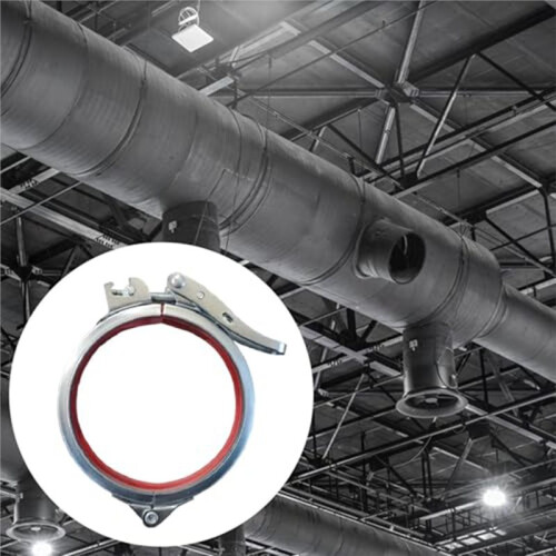 Pipe Clamp Adjustable Quick Release Hose Clamp, Pipe Clamp Adjustable Quick Release Hose Clamp for Home Repair, ID 159mm 1