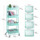 Kitchen Trolley with 2 Locking Wheels and Lightweight Design 1