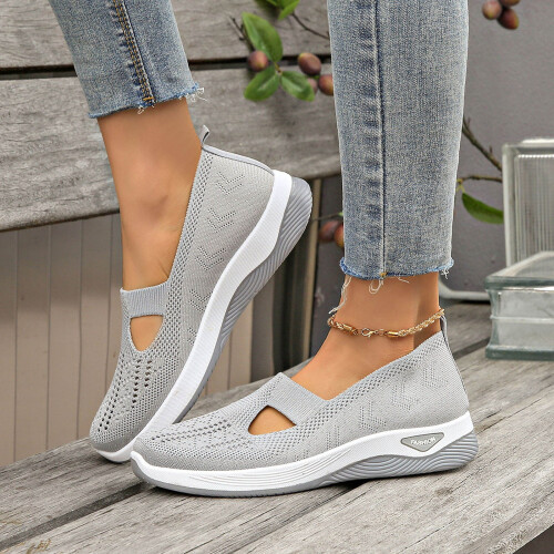 Women's Autumn Winter Bow Flat Warm Shoes