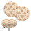 Capybara Stool Covers Non-Slip Foldable Padded 2pcs Size S 1