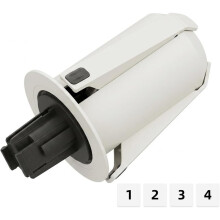 Replacement Filament Holder for Snapmaker U1 3D Printing: Parts Spool with 4 Label Stickers Holder