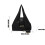 Keychain Tote Bag Foldable Leather Mini Shoulder Purse with 7