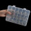 Bifavgk Transparent Plastic Parts Box 18-Cell 8