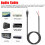 RCA to Bare Wire Cable for Speaker AV Receiver 2 pcs 2